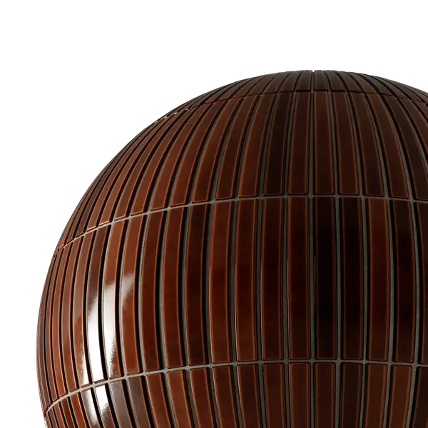 Earthy Brown Yubi Tile Texture