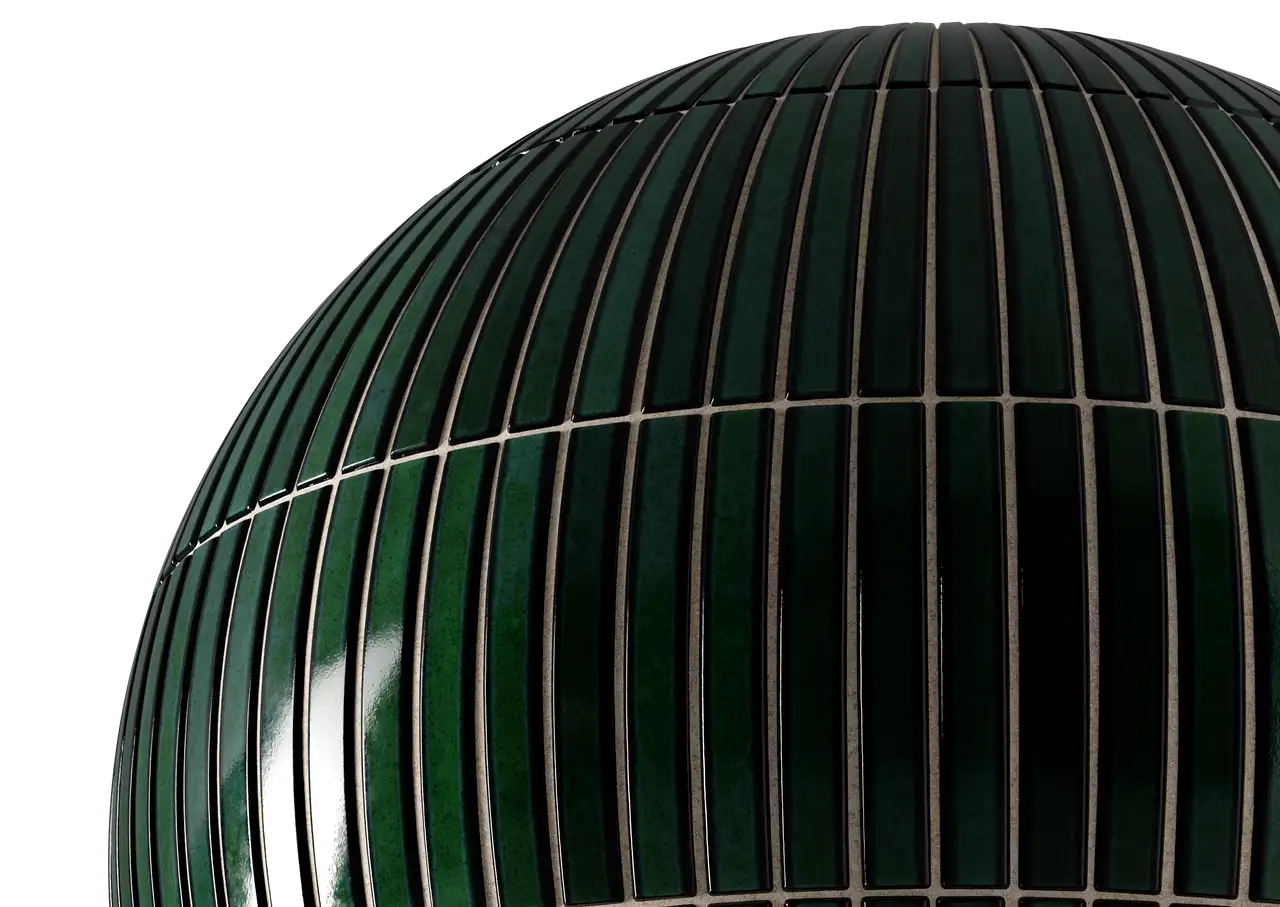 Rainforest Green Yubi Tile Texture