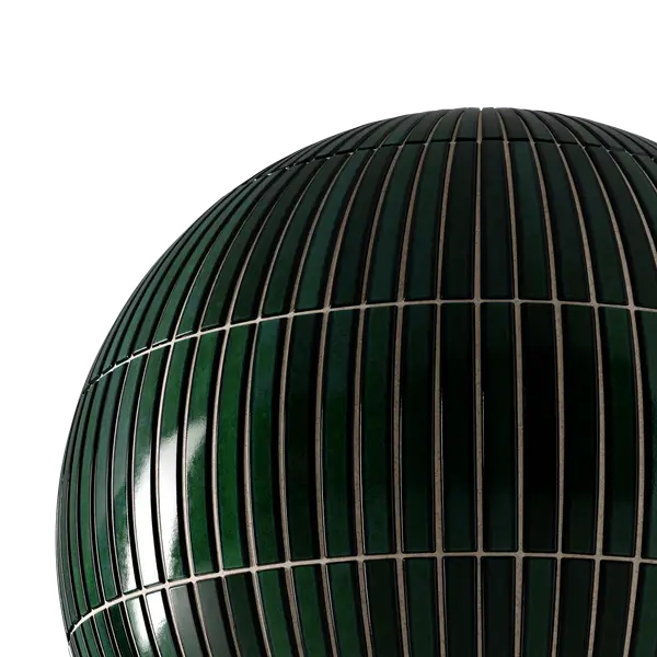Rainforest Green Yubi Tile Texture