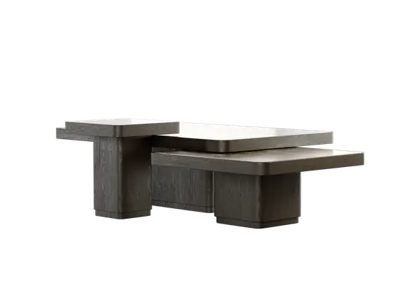 Trinity Nesting Coffee Table 3D Model
