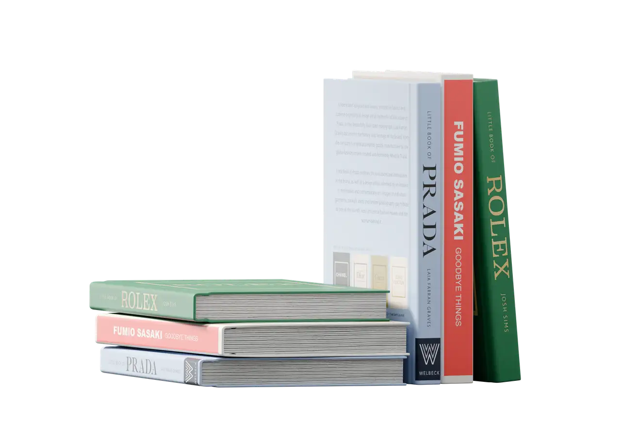 Book Set, 01 - Luxury & Fashion 3D Model